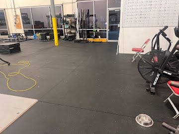 Spotless training floor and equipment after a commercial cleaning service